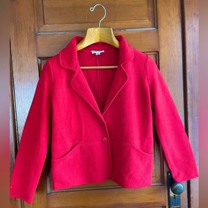 Pendleton Petite Red Wool Jacket